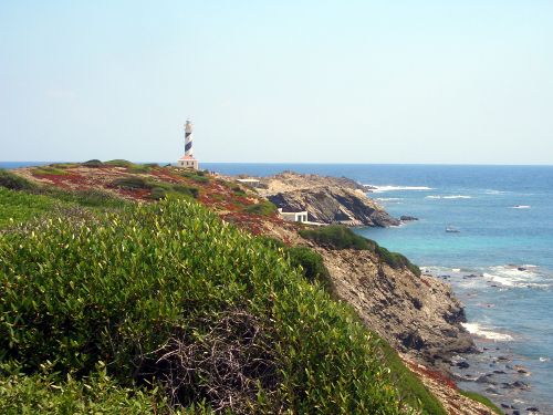 Leuchturm Menorca Norden